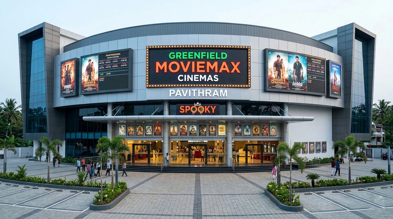Greenfield Moviemax Cinemas is a modern multiplex and entertainment venue located at Greenfield stadium  in trivandrum