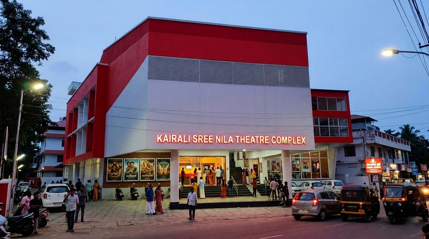 Kairali Sree Nila theaters is one of the best government theater in trivandrum