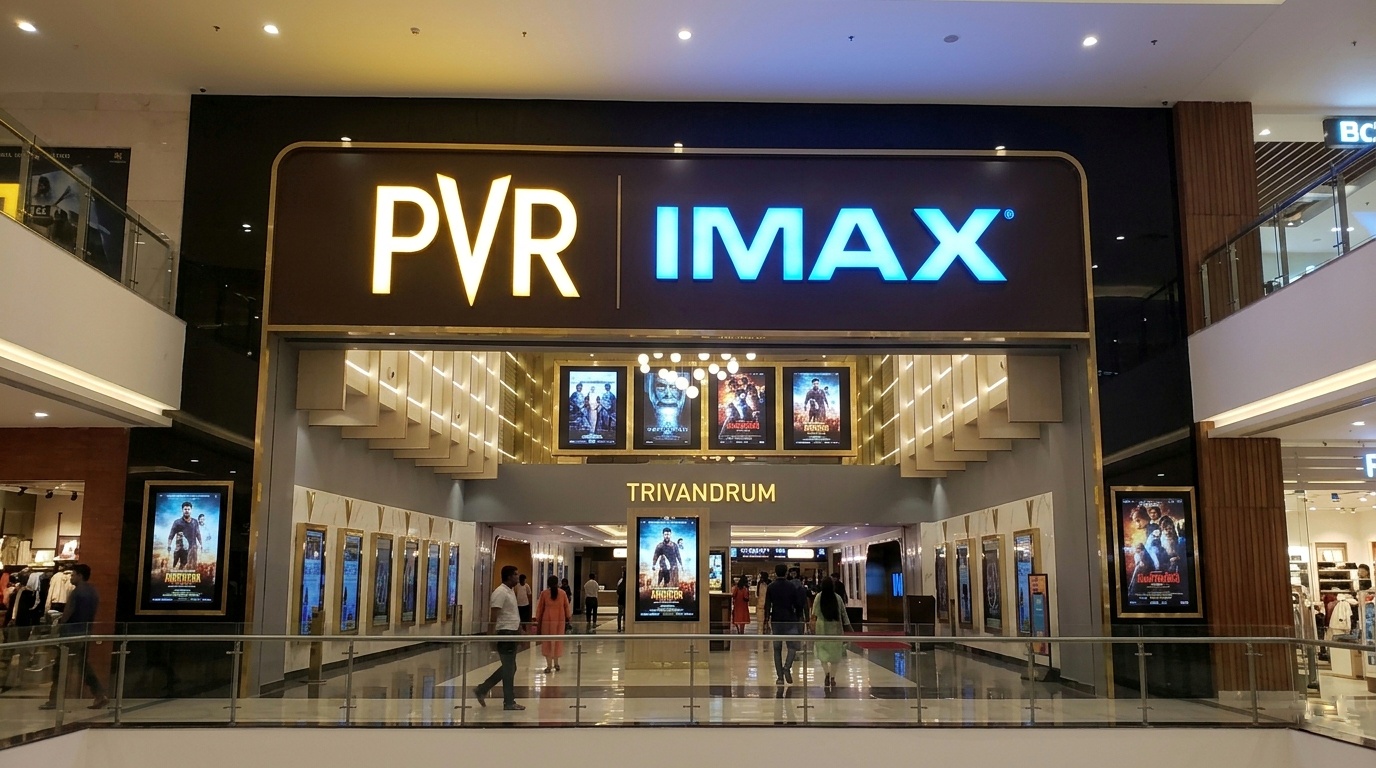 Kerala’s first IMAX venue was PVR IMAX theaters trivandrum