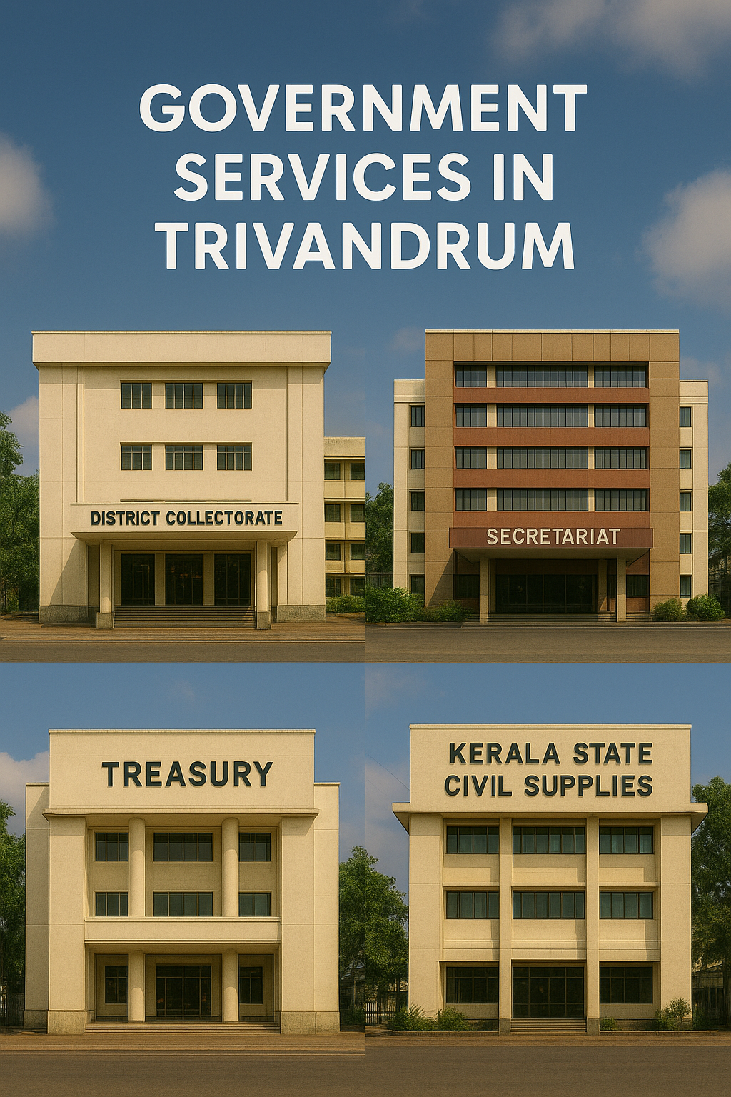 government services available in trivandrum